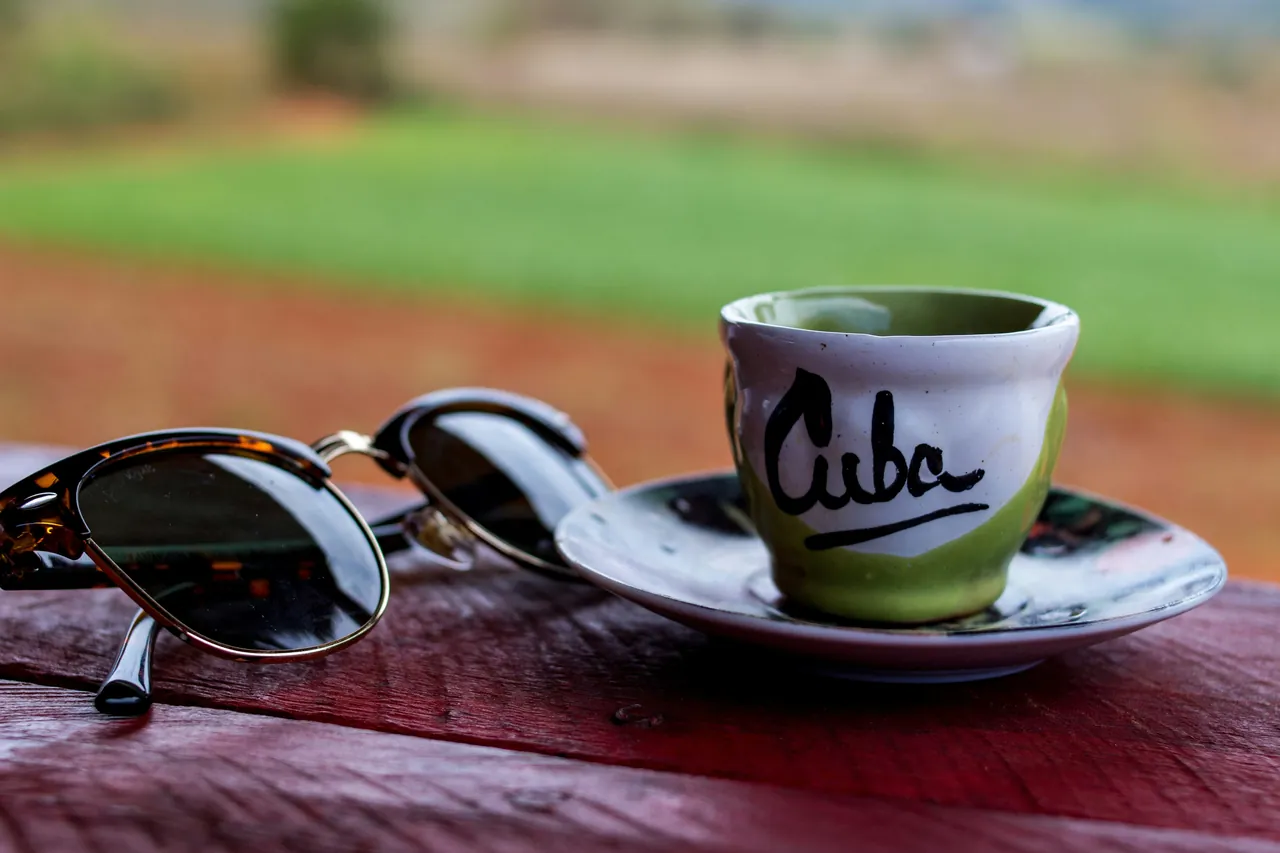 Cup of Cuban coffee. Photo by Naveen Venkatesan.