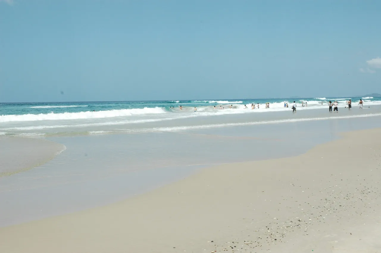Panoramic view of a beach. Photo by Paul Orford.