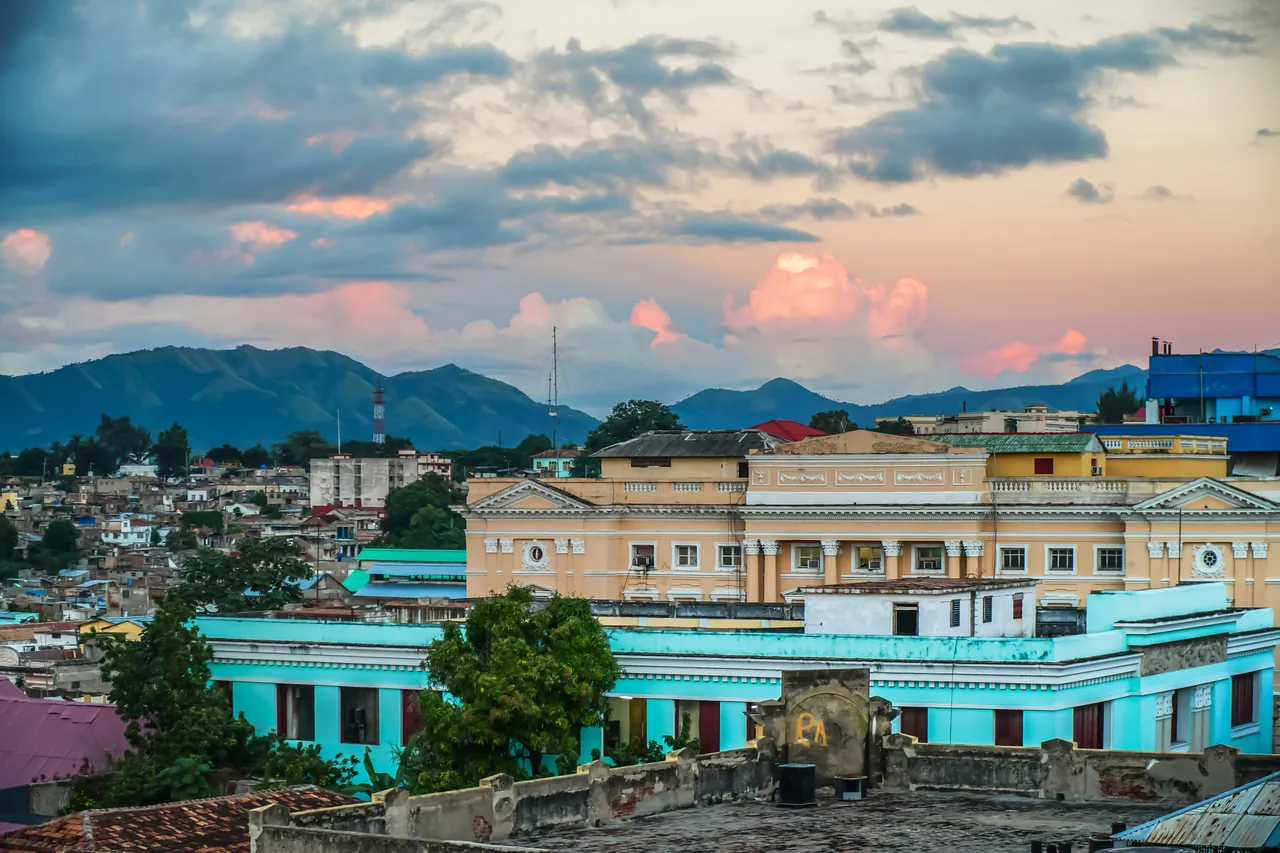 Panoramic view of Santiago de Cuba. Photo by Tiago Claro.